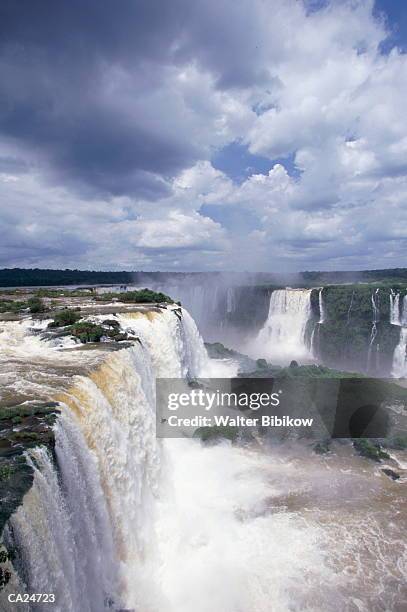 brazil, iguacu falls, salto floriano - walter bibikow stock-fotos und bilder