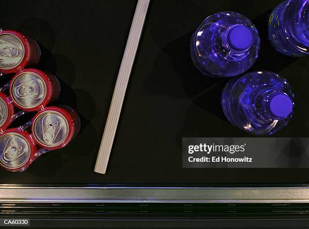 groceries on conveyor belt, overhead view - checkout conveyor belt stock pictures, royalty-free photos & images