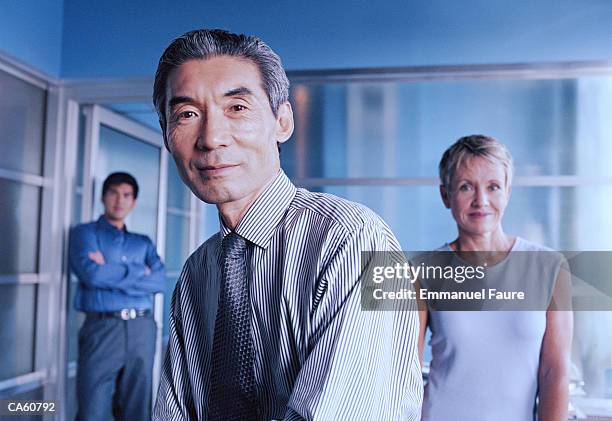 businesspeople in office, portrait - emmanuel stock pictures, royalty-free photos & images