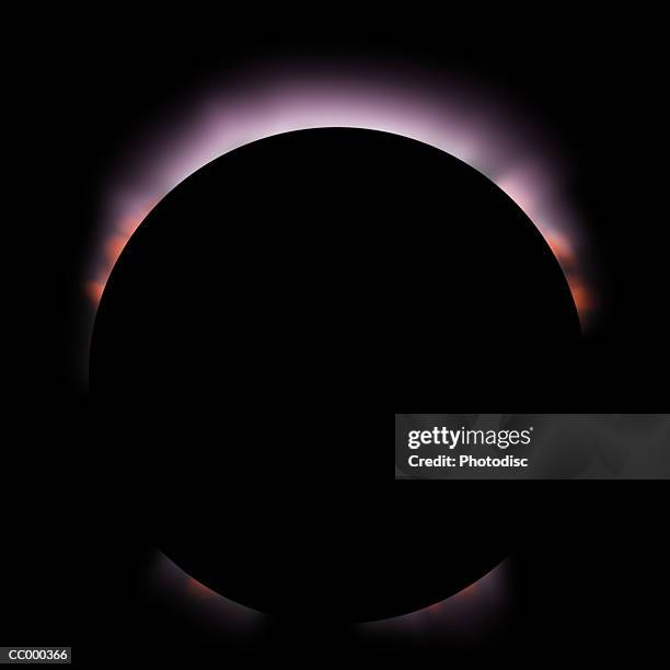 illustrazioni stock, clip art, cartoni animati e icone di tendenza di digital illustration of a solar eclipse - eclipse