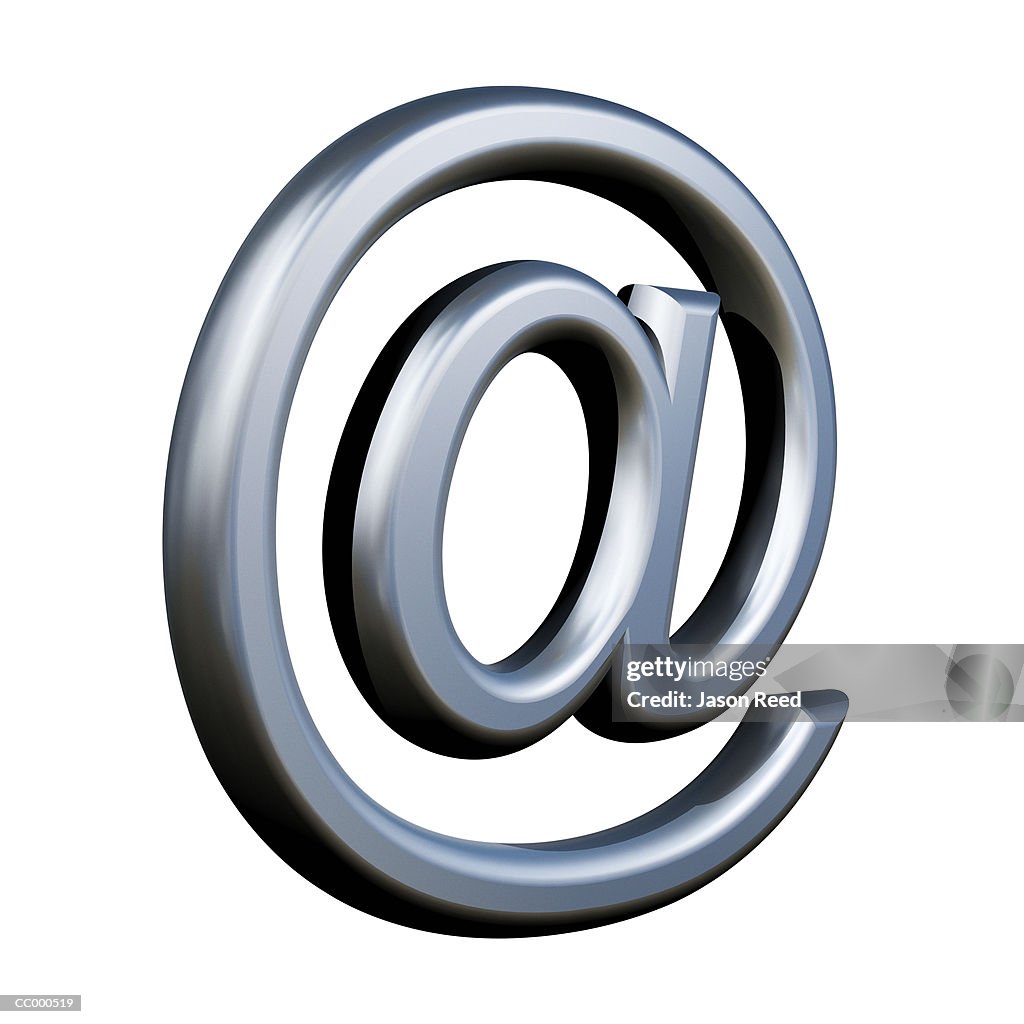 At Sign Example At Sign High-Res Stock Photo - Getty Images