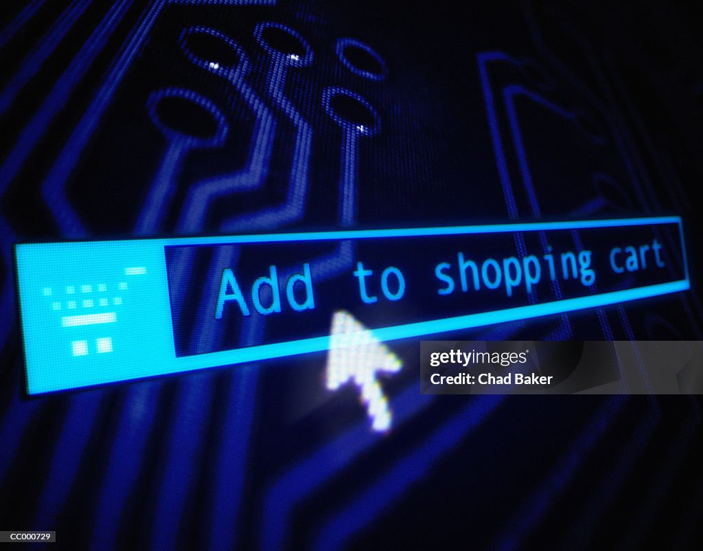 Computer Message of Adding to Shopping Cart