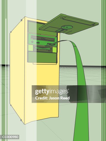 Tower Style Computer Case with Disk Tower Style Computer Case with Disk