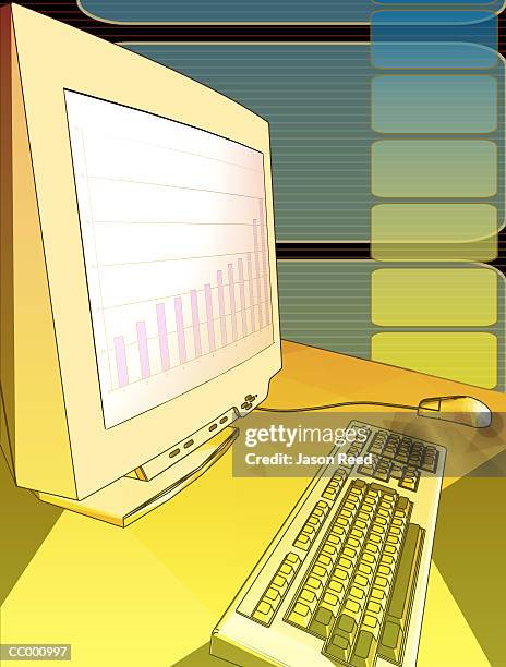 2000 Computer Drawing 2000s Computer Background High Res Illustrations - Getty Images