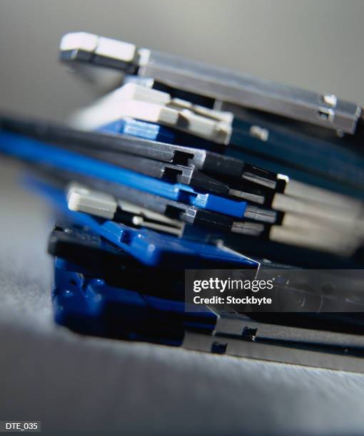 stack of floppy disks - computer disk stock pictures, royalty-free photos & images