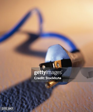 Three-pronged electrical plug Three-pronged electrical plug
