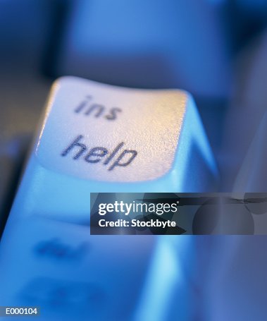 Help key on computer keyboard Help key on computer keyboard