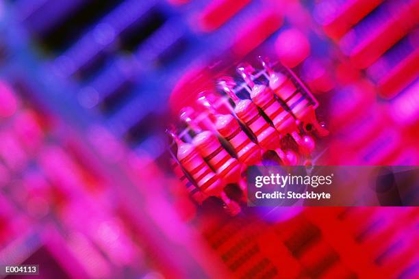 magnified resistor in motherboard - resistor stock pictures, royalty-free photos & images