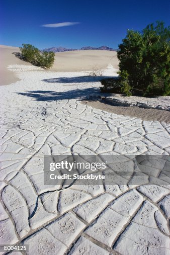 Cracked Ground In Death Valley High-Res Stock Photo - Getty Images