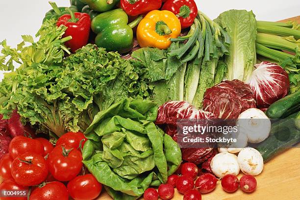 variety of vegetables - variety imagens e fotografias de stock