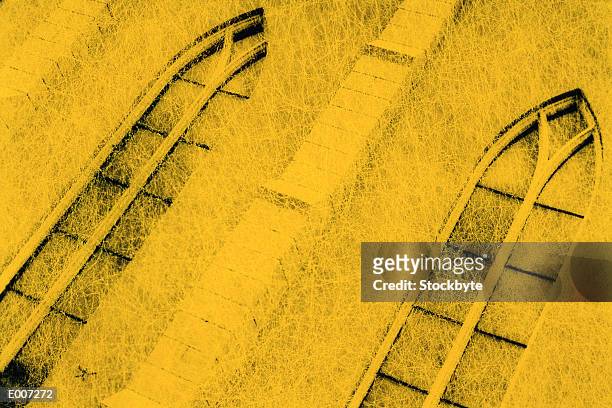 church windows in yellow cast - lancet arch fotografías e imágenes de stock