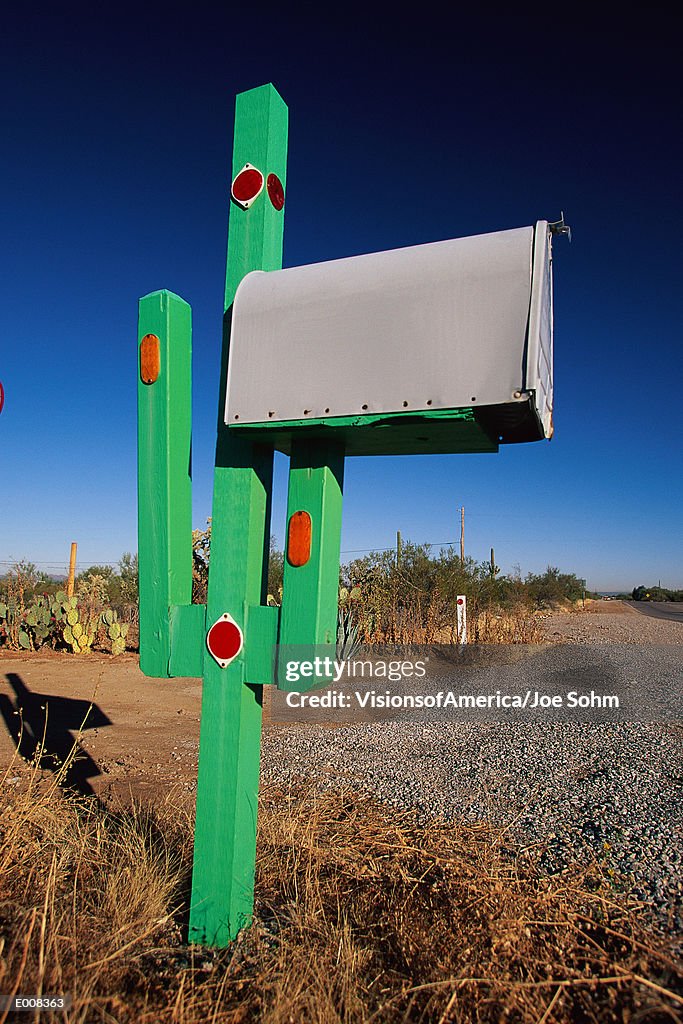 Cactus mailbox