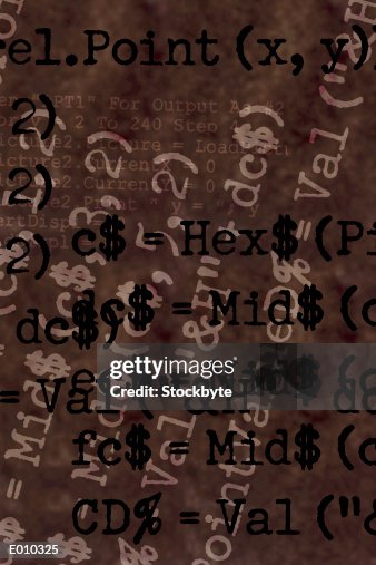 Dark Image With Purple Coding High-Res Vector Graphic - Getty Images