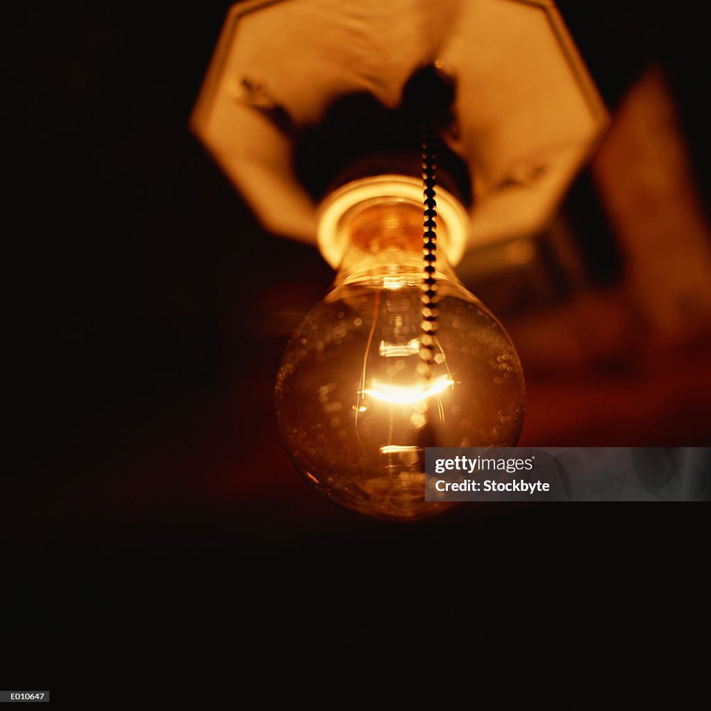 Close-up of light bulb