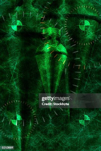 green and black murky images - the lot stock-grafiken, -clipart, -cartoons und -symbole