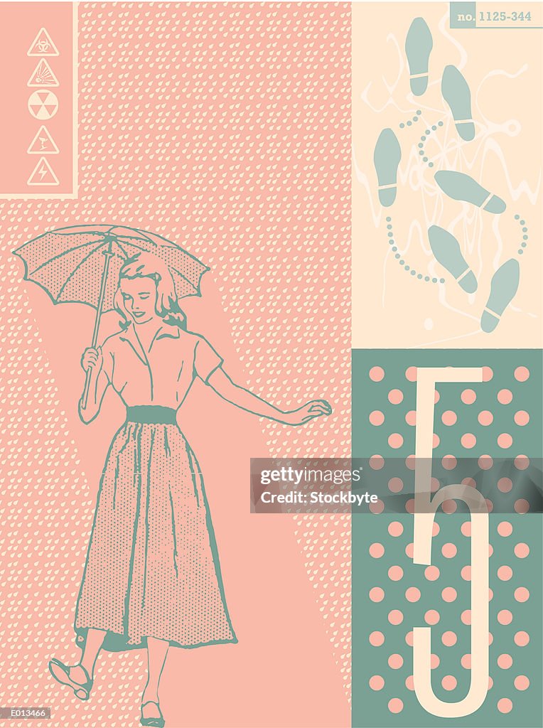 Retro motif