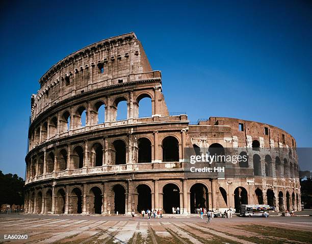 italy, rome, colosseum - rome italy colosseum stock pictures, royalty-free photos & images