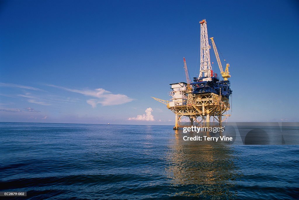Offshore drilling rig, Gulf of Mexico