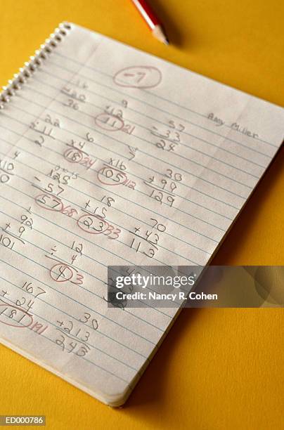 Class Is Math Homework 1,535 Nancy Class On Stock Photos, High-Res Pictures, and Images ...