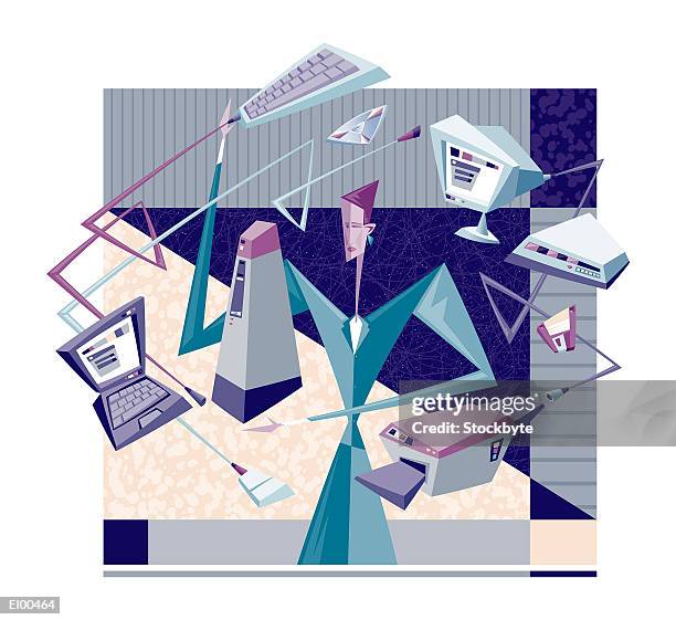 526 Computer Parts Floating Stock Photos, High-Res Pictures, and Images ...