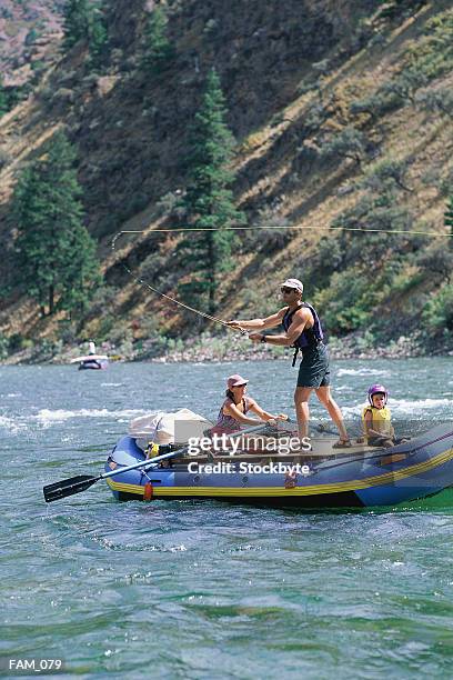 family rafting - abad stock pictures, royalty-free photos & images