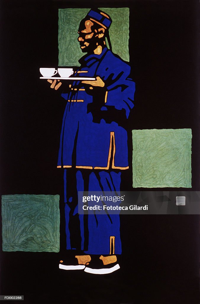 Man Serving Tea