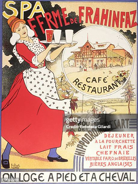 ferme de frahinfaz - a cafe and restaurant - capital region stock illustrations