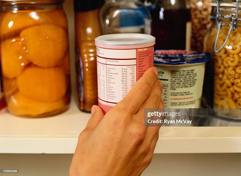 Nutrition Label on Canned Food