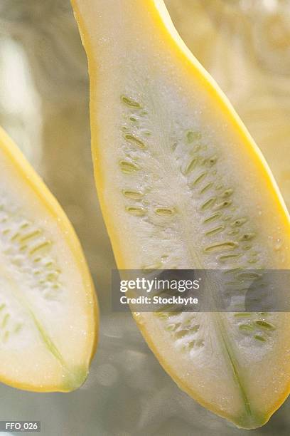 halves of spaghetti squash - spaghetti squash stock pictures, royalty-free photos & images