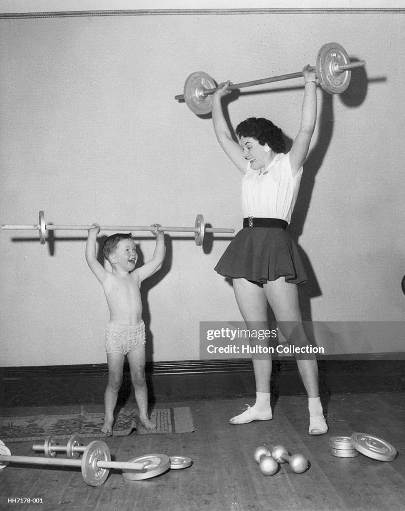 Young Weightlifter