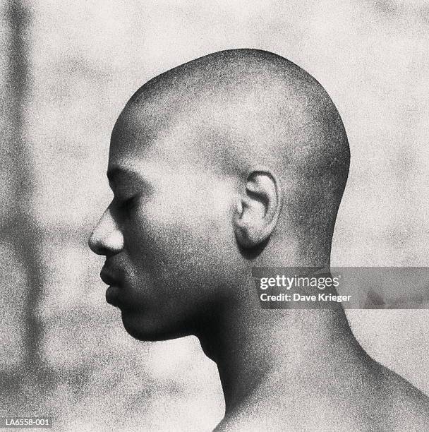 Close Profile Young Man Eyes Closed Profile Closeup High-Res Stock Photo - Getty Images