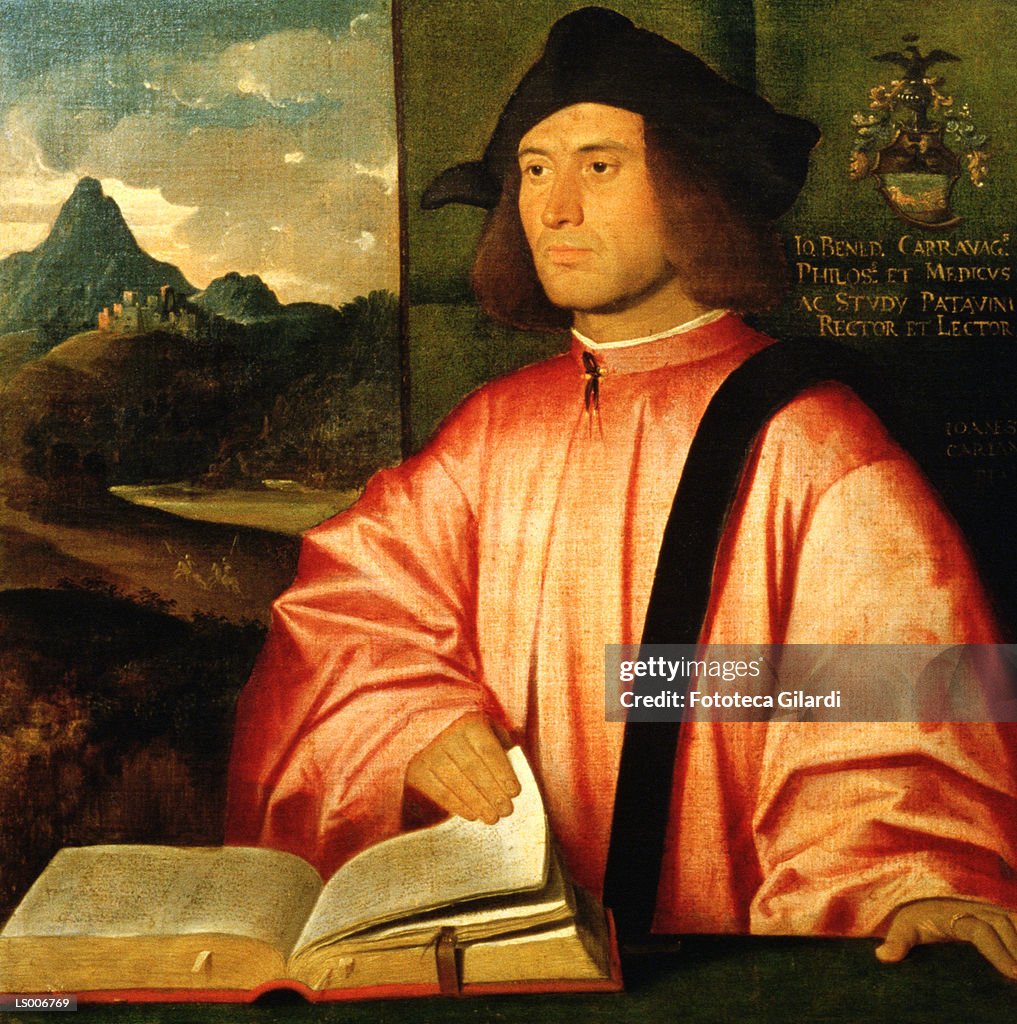 Portrait of Giovanni Benedetto Caravaggi