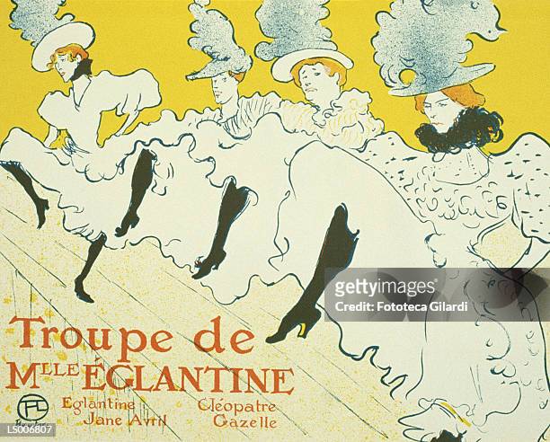 illustrations, cliparts, dessins animés et icônes de mademoiselle eglantines company - french cancan