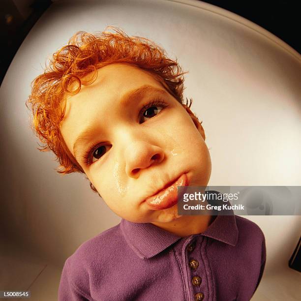 boy frowning - greg stock pictures, royalty-free photos & images