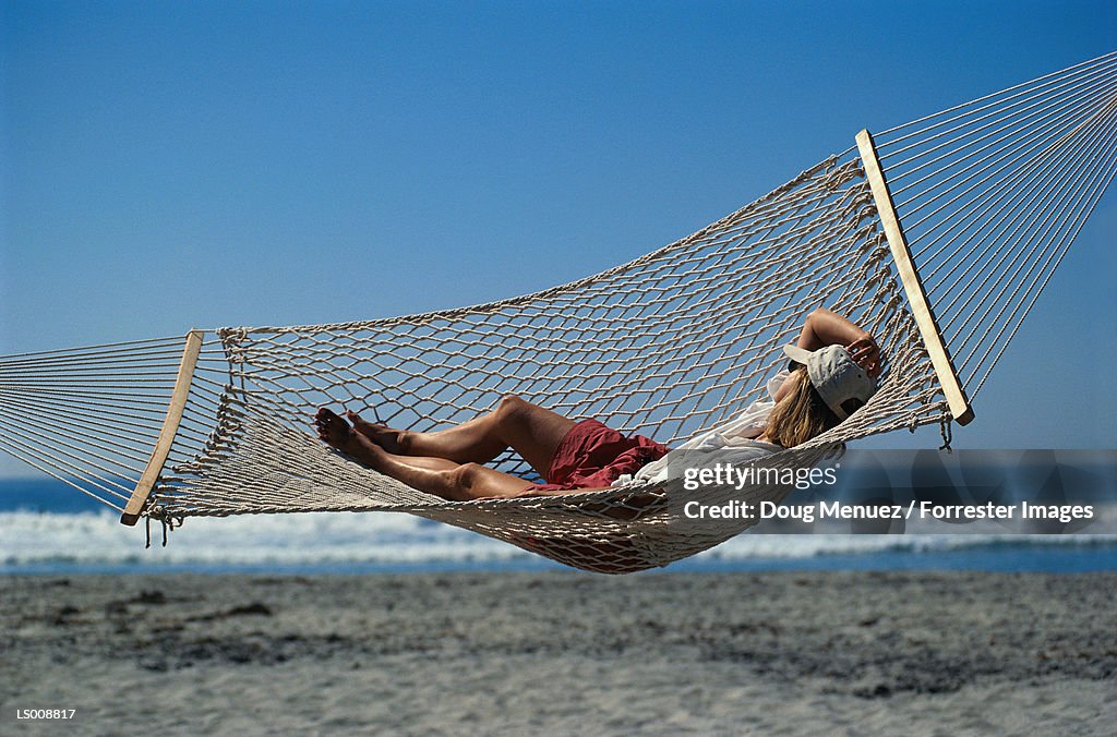 Hammock on the Beach