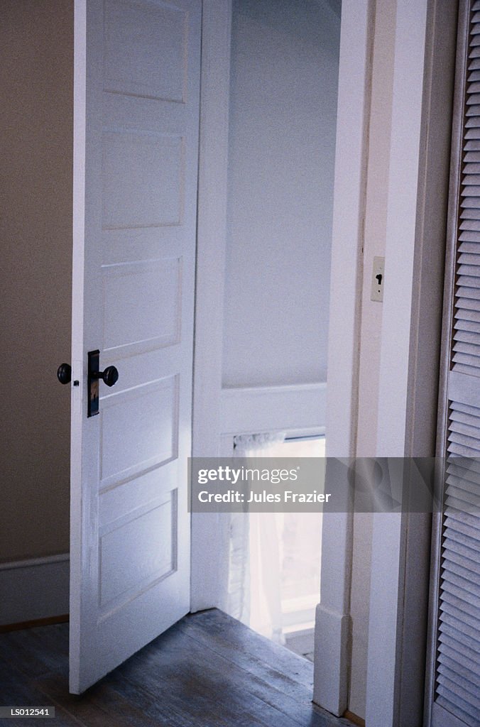 Door at Top of Stairs