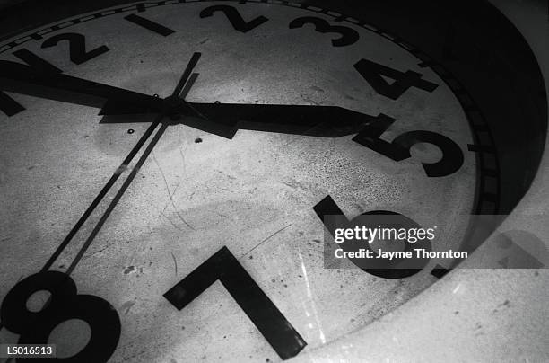 clock - thornton stock pictures, royalty-free photos & images