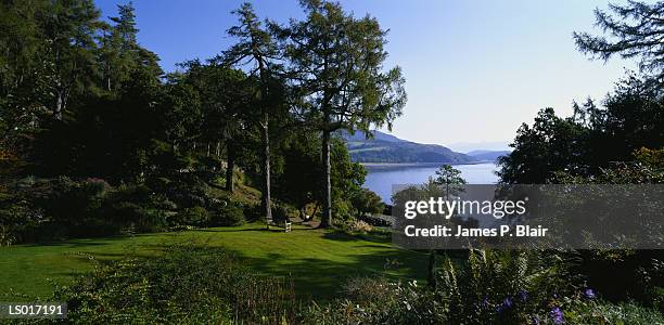 national trust garden - highland islands stock pictures, royalty-free photos & images