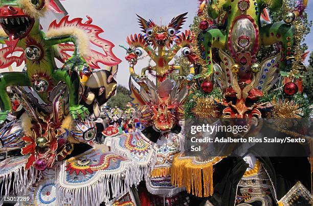 la diablada - oruro stockfoto's en -beelden