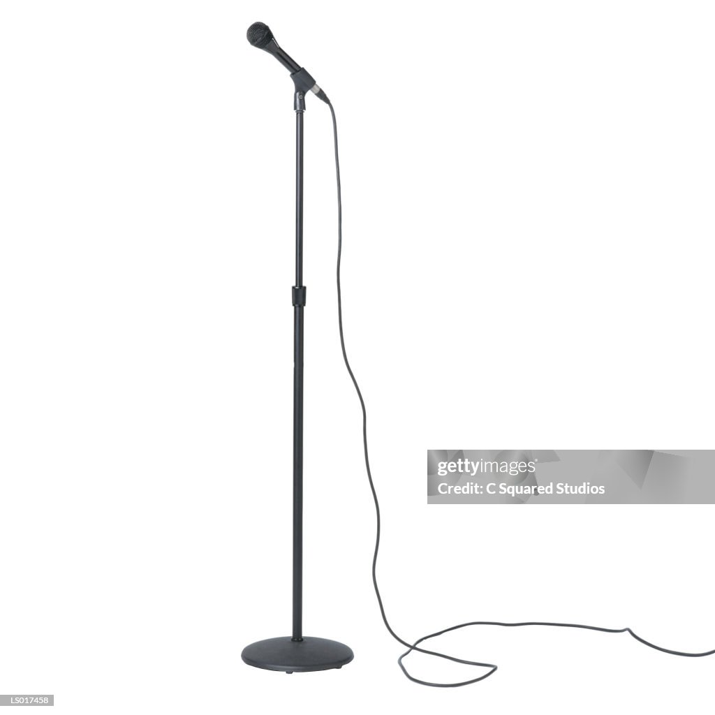 Microphone on Stand