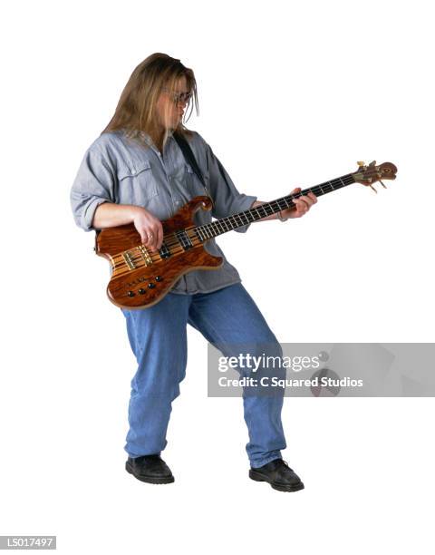 electric bass player - modern rock stock pictures, royalty-free photos & images