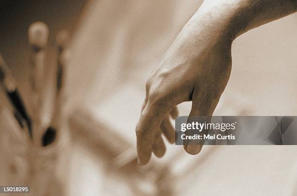 artist's hand - mel stock pictures, royalty-free photos & images