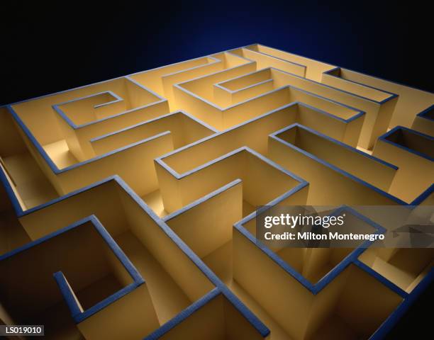 maze - ancine stock pictures, royalty-free photos & images