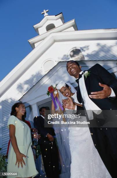 92 Throwing Rice Wedding Stock Photos, High-Res Pictures, and Images ...