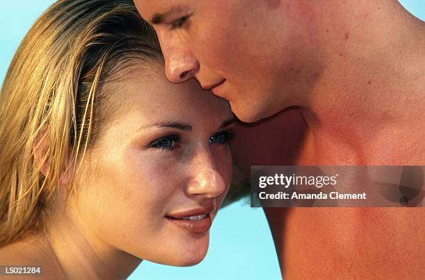 young couple - amanda blue stock pictures, royalty-free photos & images