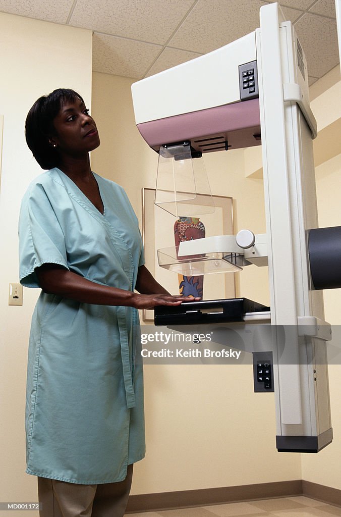 Looking At Mammogram Machine