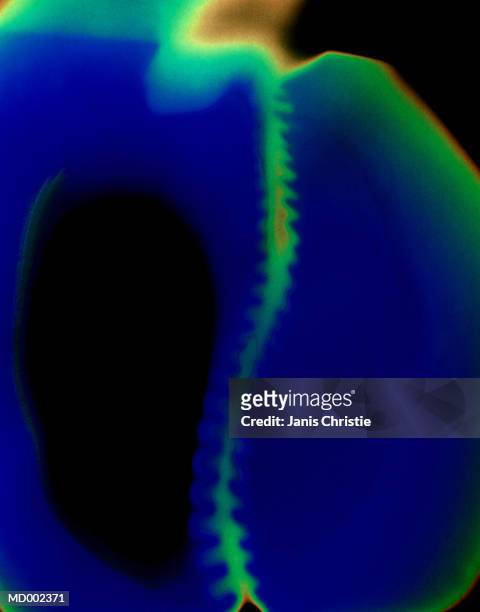 thermal image of backbone - christie stock pictures, royalty-free photos & images