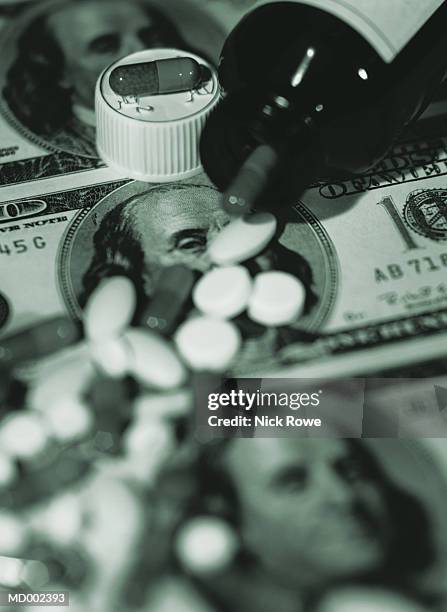 medicine and money - nick stock-fotos und bilder