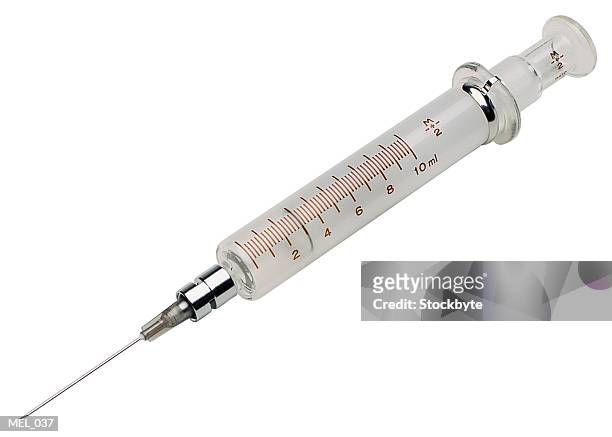 hypodermic needle - hollister stock pictures, royalty-free photos & images