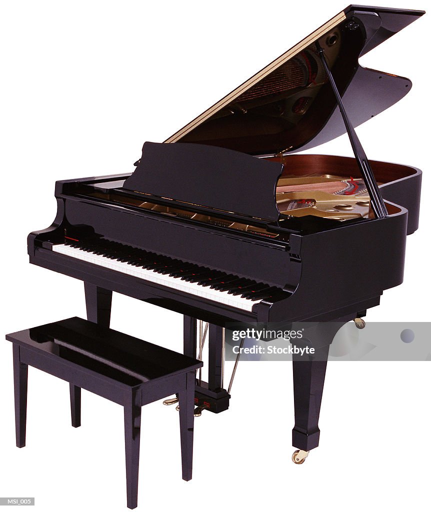 Baby grand piano